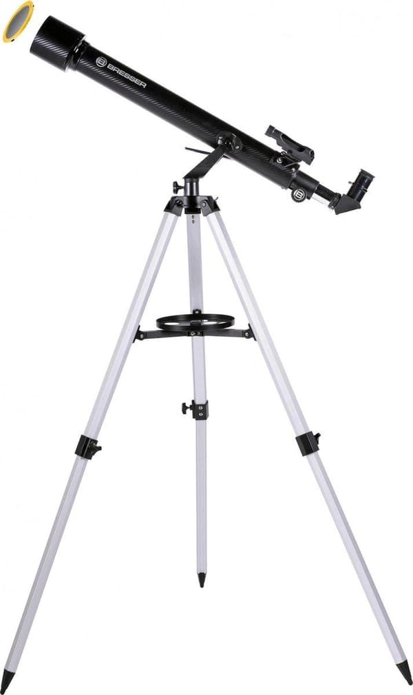 Bresser-teleskooppi - Arcturus 60/700 - aurinkosuodattimella ja LED-etsimellä
