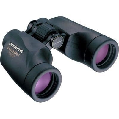 OLYMPUS 8X42 EXPS-I Kikare - Porro Prismor - Gummibeläggning - Svart