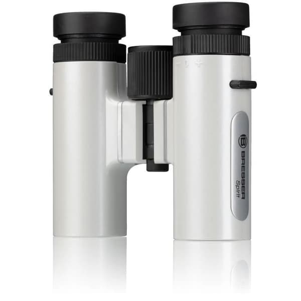 BRESSER Spirit 6x24 Kompakt Kikare - Vit - Full Multicoated Optik - Stort Synfält