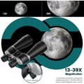 Miniatyrbild 2 av 4: Astronomi Kikare - ESSLNB - 13-39X70 - Gigantisk Zoom - Telefonadapter - Stativ Ingår