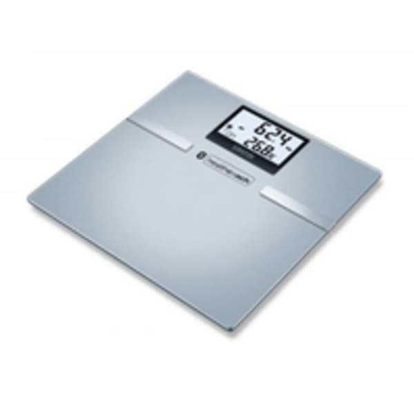 Sanitas SBF 70 Våg med kroppsanalays digital Vägningsområde=180 kg Grå