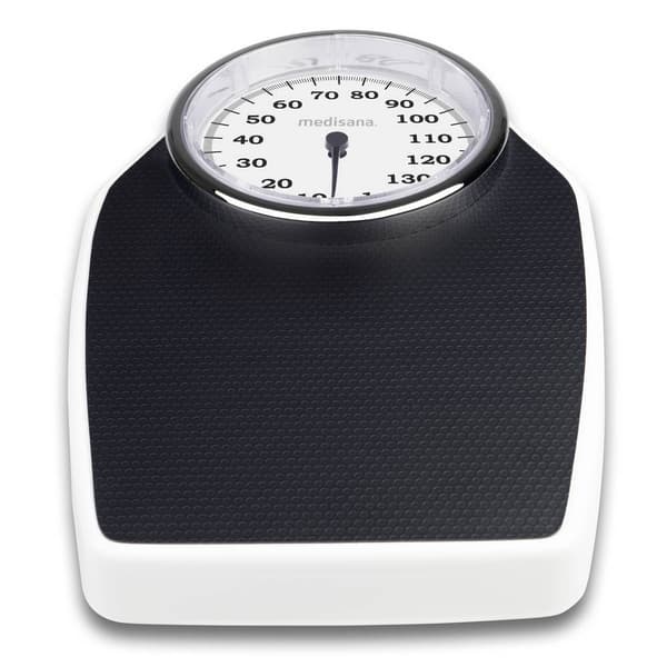 Medisana PSD Personvåg analog Vägningsområde=150 kg Svart, Vit