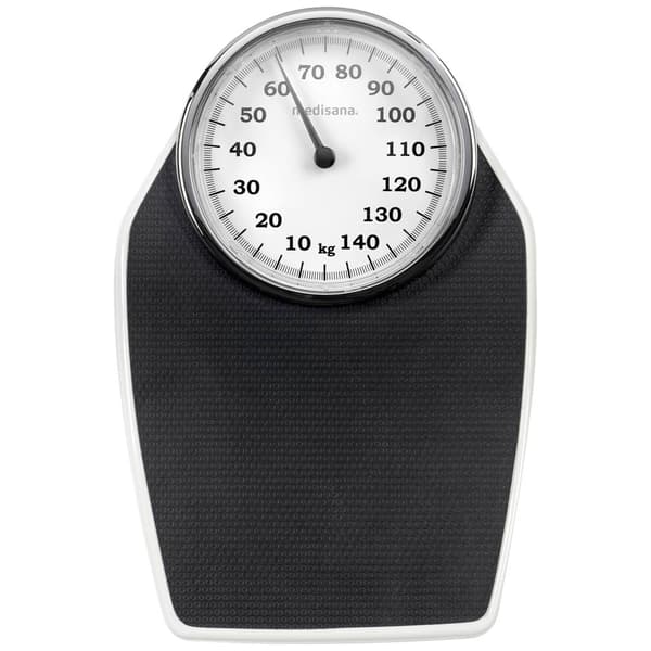 Medisana PSD Personvåg analog Vägningsområde=150 kg Svart, Vit