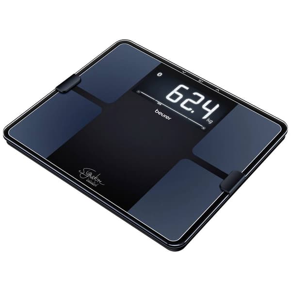 Beurer BF 915 Personvåg digital Vägningsområde=200 kg Svart Med Bluetooth