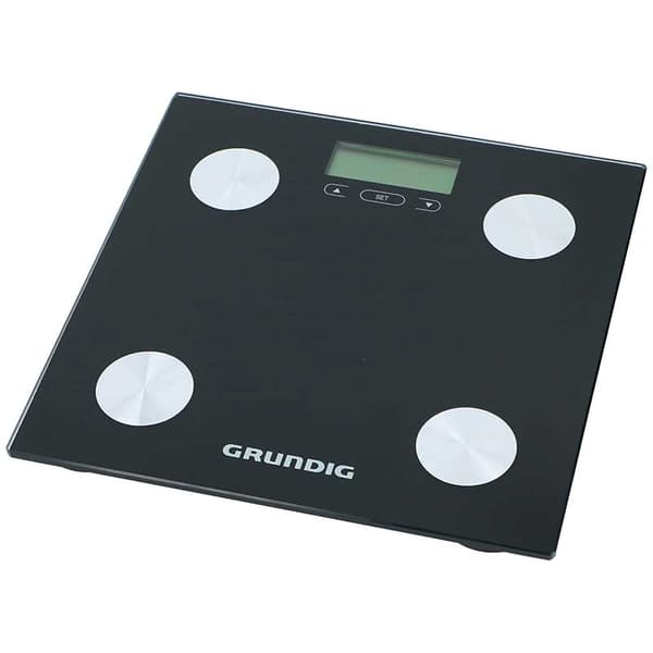 Grundig-elektroniskbadrumsvåg,kroppsviktsanalys,BMI,upptill180kg