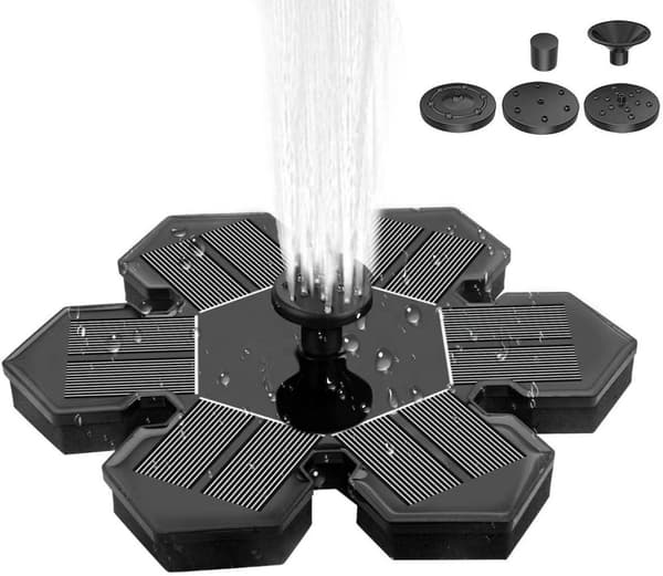 Solar fountain Solar powered Fountain vand springvand / Vandpumpe / Pumpe