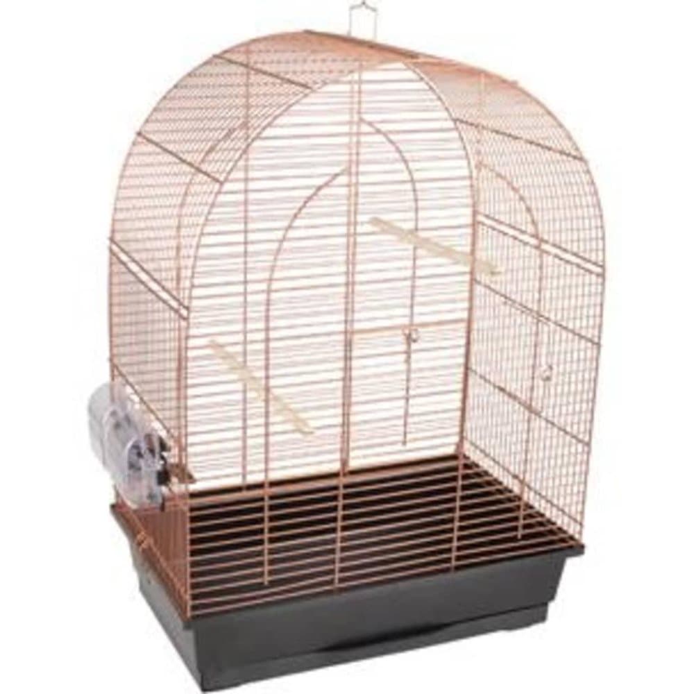 FLAMINGO fuglebur Klara 2 45x28x62,5 cm kobberfarvet