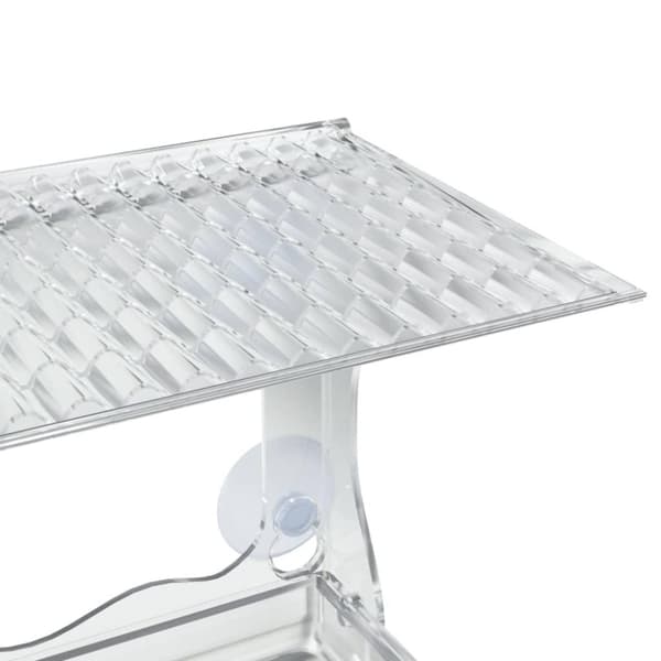 vidaXL Linnun ikkunasyöttölaitteet 2 kpl akryyli 30x12x15 cm