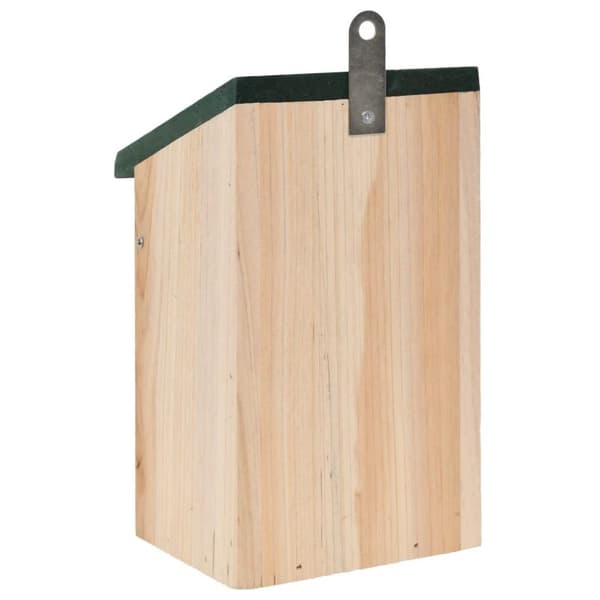 vidaXL Fågelholkar 4 st trä 12x12x22 cm