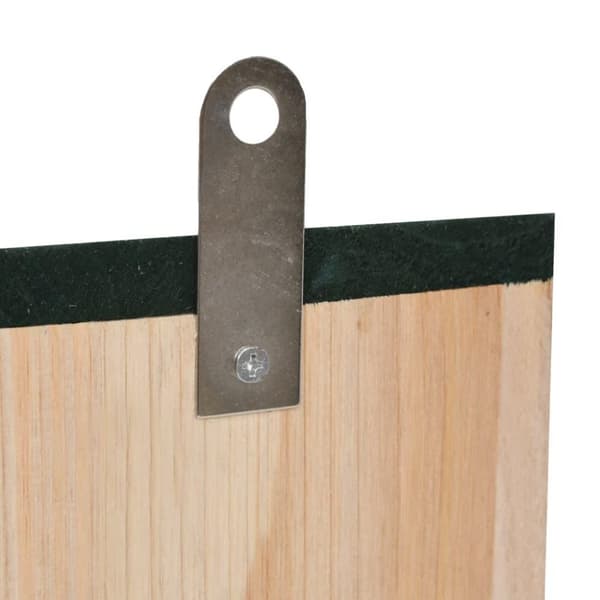 vidaXL Fågelholkar 4 st trä 12x12x22 cm