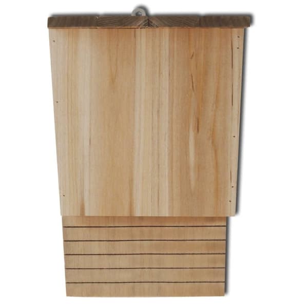 vidaXL Lepakkotalo 22 x 12 x 34 cm 2-osaa
