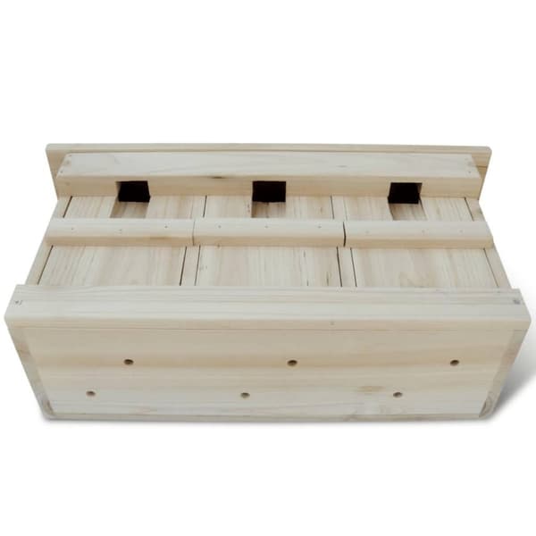 vidaXL Pääskysen Pesälaatikko 44 x 15,5 x 21,5 cm