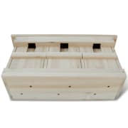 vidaXL Pääskysen Pesälaatikko 44 x 15,5 x 21,5 cm
