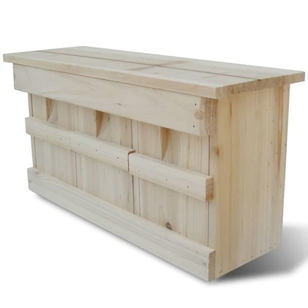 vidaXL Pääskysen Pesälaatikko 44 x 15,5 x 21,5 cm