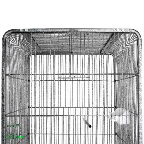 Fågelbur 146 cm hög - antracit