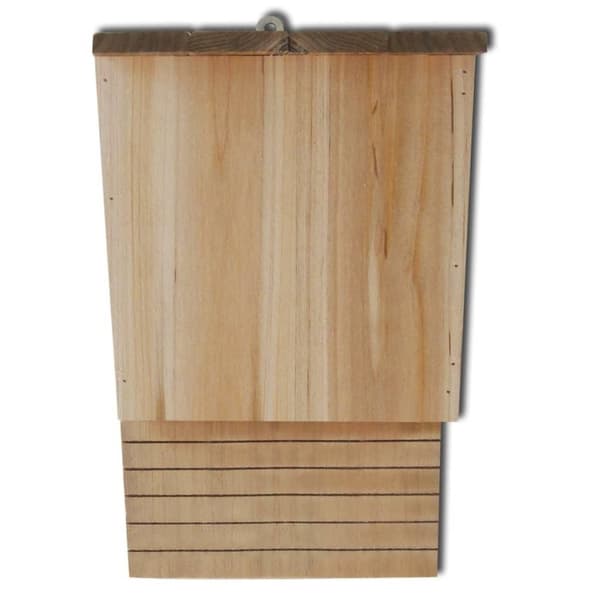 vidaXL Lepakkokopit 4 kpl 22 x 12 x 34 cm puu