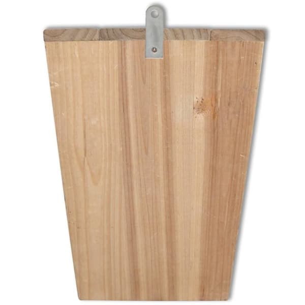 vidaXL Lepakkokopit 4 kpl 22 x 12 x 34 cm puu