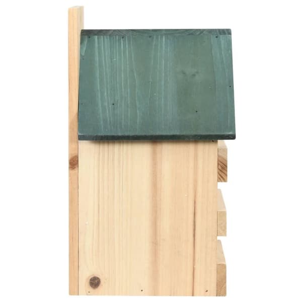 vidaXL Fuglehus 4 stk 23x19x33 cm gran