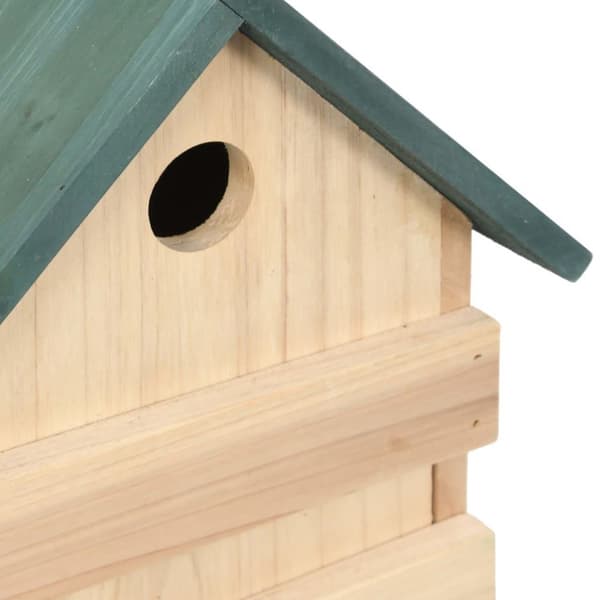 vidaXL Fuglehus 4 stk 23x19x33 cm gran