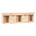 Miniatyrbillede 2 af 7: vidaXL spurvehus med 5 rum 68x15x21 cm fyrretræ