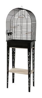 ZOLUX-VUORIHÄKIN JAKAUMA JALUSTAN MUSTALLA 44,5X28X133 CM