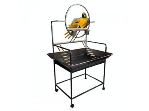 Topmast Parrot Stand Rio Black 74 x 104 x 157 cm.