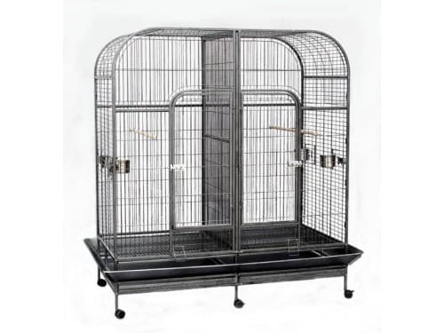 Topmast Parrot Cage Tvillingar Antracit 162 x 81,5 x 185 cm