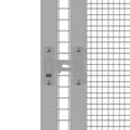 Miniatyrbilde 5 av 6: vidaXL Fuglebur antrasitt 213,5x217,5x211,5 cm galvanisert stål
