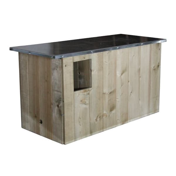 Esschert Design Tawny Birdhouse, 85,5 x 37,3 x 44,3 cm