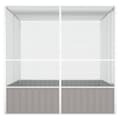 Pikkukuva 5 / 7: Lintuhäkit & -telineet - Living Lintuhäkki harmaa 213,5x217,5x211,5 cm galvanoitu teräs