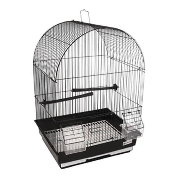 Kanariebur - Flamingo Pet Products - AlOR 2 - Svart - 34,5 x 28 x 48,5 cm - Inredning
