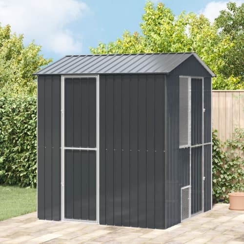Fåglarien Anthracite 210x215x247 cm Stål