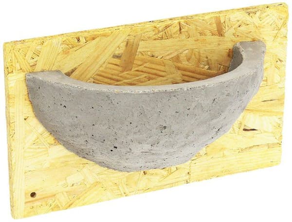 Lerfältssvalans holk - WESTFALIA - Massivt trä - Storlek 200x90x80mm