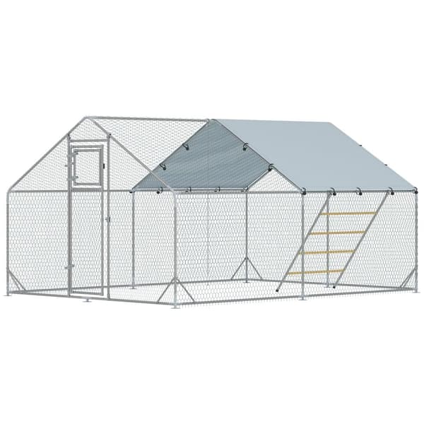 Hönsgård, 300x400x195 cm, Silver