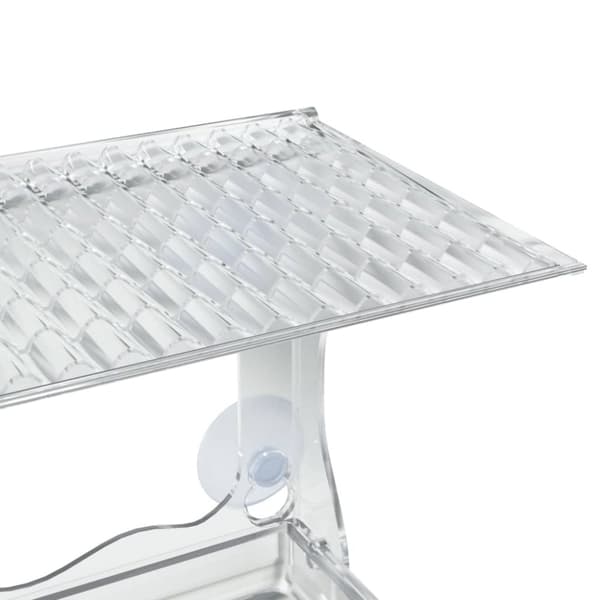 The Living Store foderautomater til vindue 2 stk. 30x12x15 cm akryl -  Foderautomater til fugle