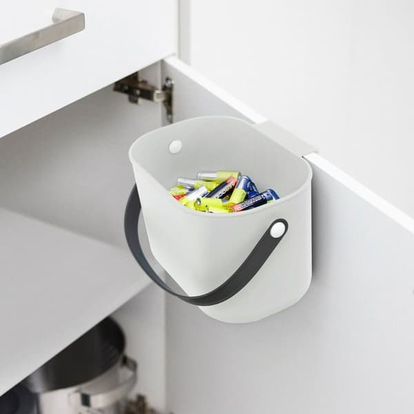 Spandbeholder Rotho Hvid Genbrugt plastik