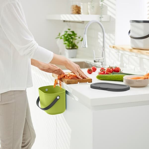 Spandbeholder Rotho Genbrugt plastik Lime