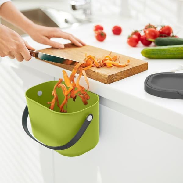 Spandbeholder Rotho Genbrugt plastik Lime