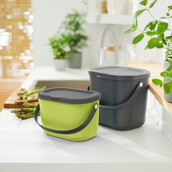 Spandbeholder Rotho Genbrugt plastik Lime