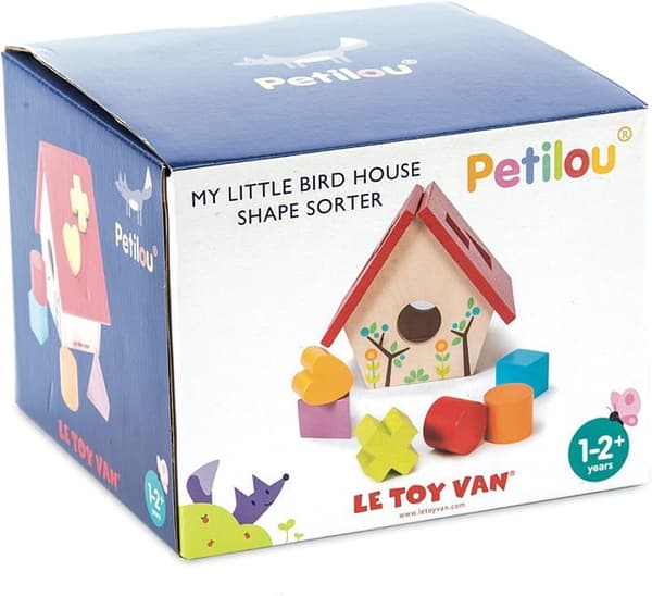 Le Toy Van Petilou My Little Birdhouse - Shape Box