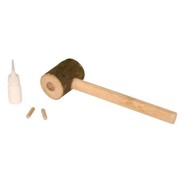 KERBL Birdhouse - Gör-det-själv-kit för fåglar - 36x12x14cm