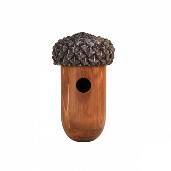 Fågelholk - Ej specificerat - Ekollon - 13,9 cm - Trä - FSC 100%