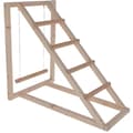 Miniatyrbild 1 av 5: Kycklingklättertorn - KERBL - 85 x 55 x 76 cm - Med gunga - Robust stege