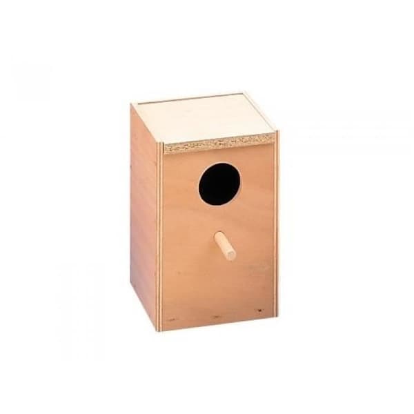 Nobby Parakeet Nest Box Vertikal Stor Storlek 20 x 20 x 30 cm - Nobby Brand - Djur: Parakit