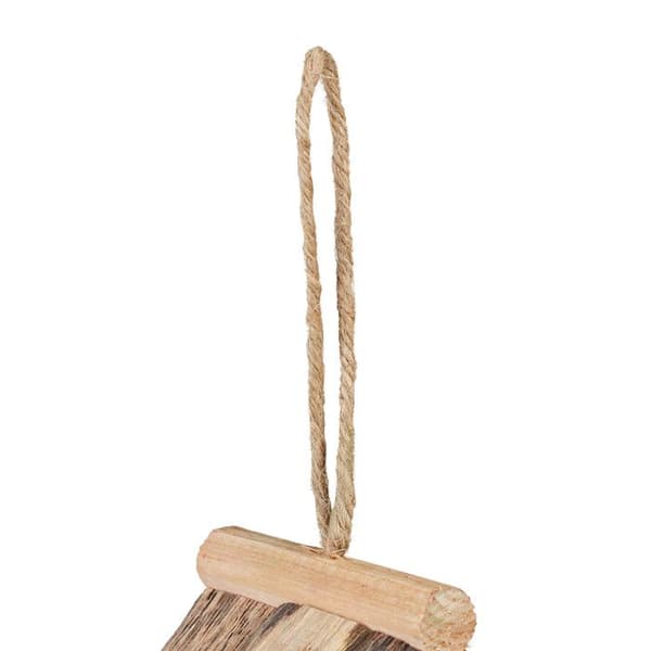 Mini fågelholk - Relaxdays - Färgglatt trähus - 18 x 17 x 11 cm - För balkong och trädgård - Dekorativ