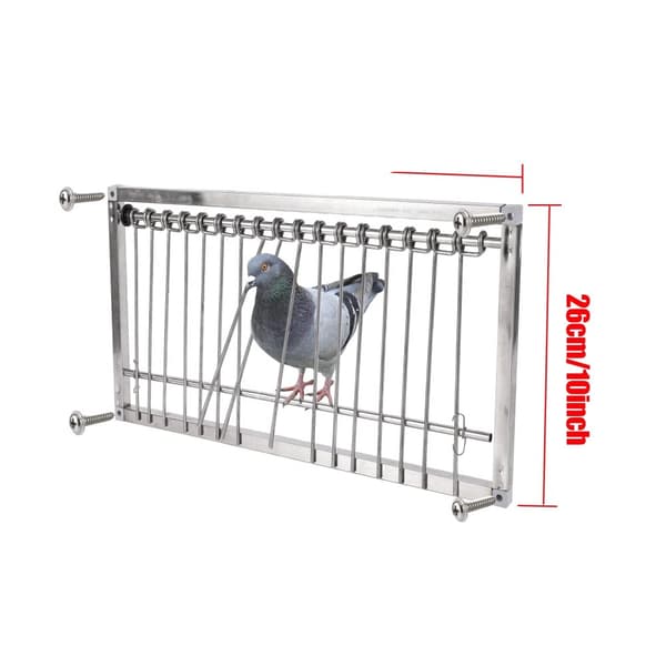 Pigeon Door, Säkert Installations, Hållbar Järnkonstruktion,50 x 26cm