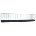 Pikkukuva 5 / 8: vidaXL Aviaario jatkeella hopea 1042,5x107x212 cm teräs