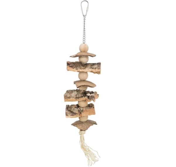 Naturlegetøj, kork/træ, 37 cm