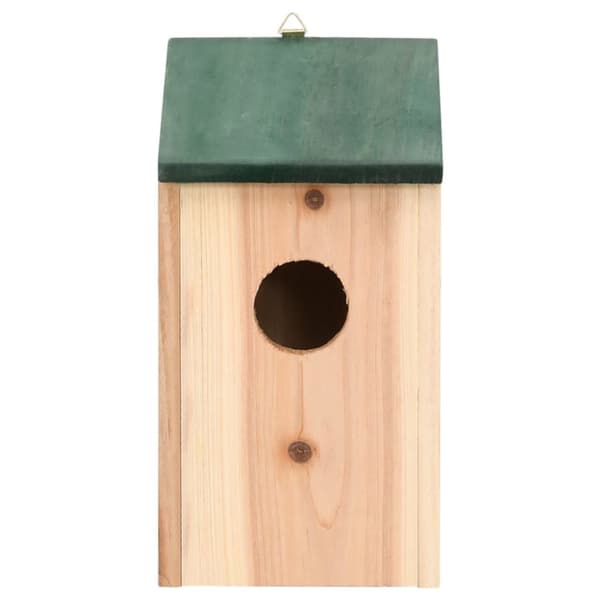 vidaXL fuglehuse 8 stk. 12x12x22 cm træ -  Fuglehuse