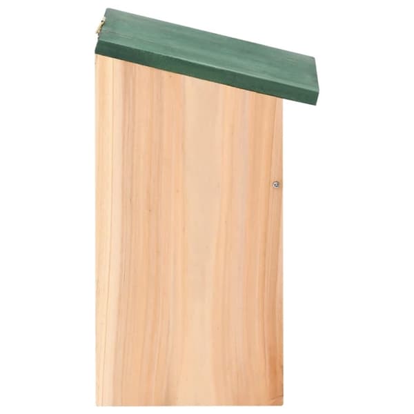 vidaXL Fågelholkar 10 st massivt granträ 12x12x22 cm -  Fågelholkar